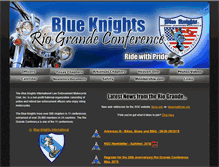 Tablet Screenshot of blueknightsrgc.org